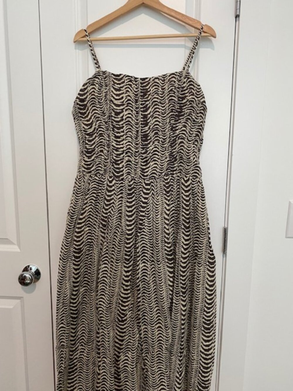 Madewell Ruched Midi Dress